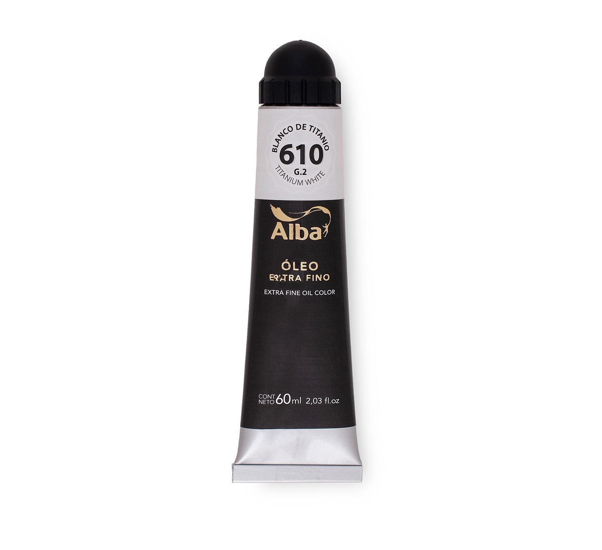Oleo profesional alba 60 ml g2 610 blanco de titanio. - 60 ML - Alba Artística